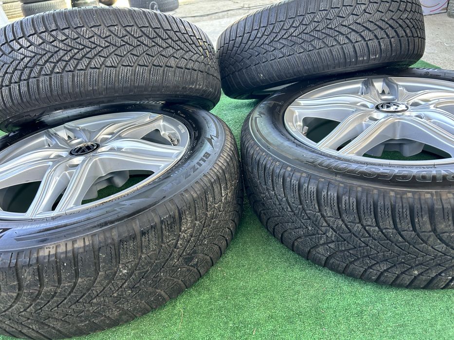 5x112 16 6,5j ET 22 за vw golf 5,6,7 passat touran kadi skoda seat с зимни гуми