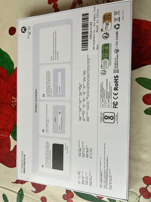 HOU калъф с клавиатура за iPad 11 inch.Въртене на 360 градуса.