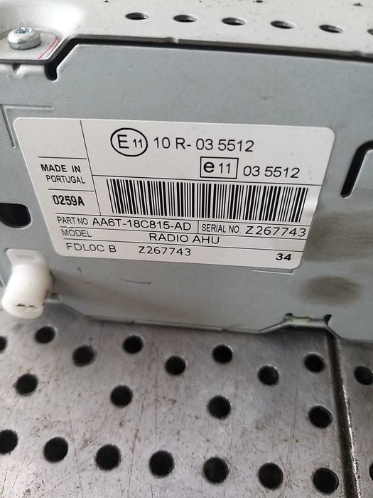 Unitate radio cd player ford fiesta 6 cb1 ccn aa6t18c815ad