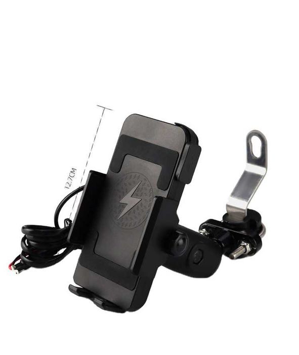 Suport telefon moto.atv,auto cu incarcare wireless