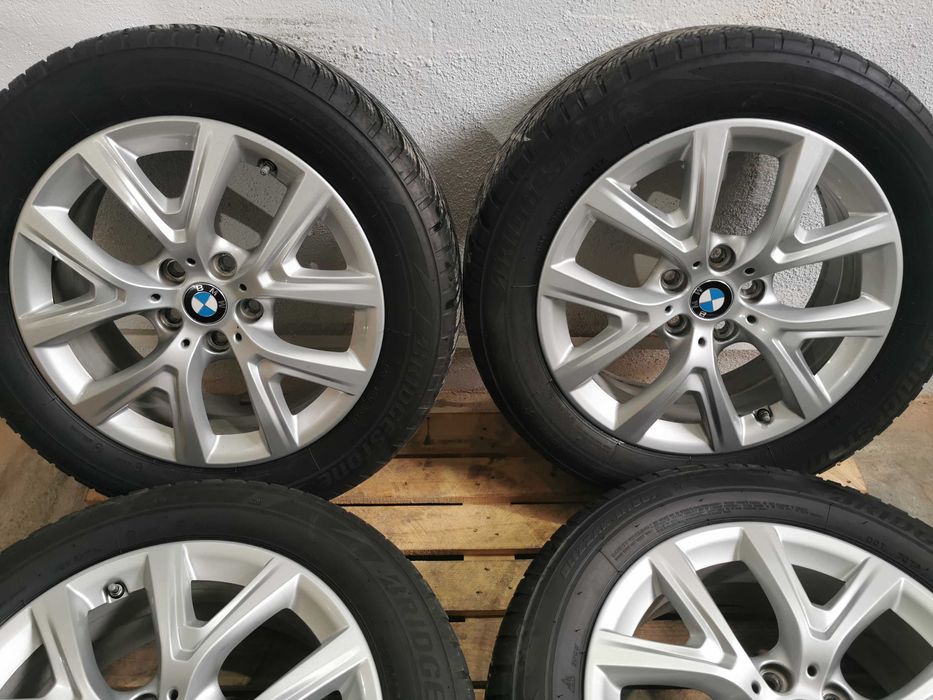 Jante Originale BMW X1/X2 R 17 cu anvelope de iarna
