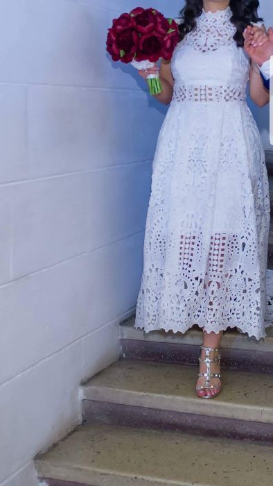 Rochie de ocazie dantela groasa