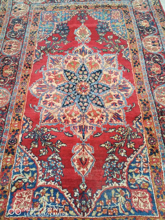 Ръчно Тъкан Оригинален Персийски Вълнен Килим