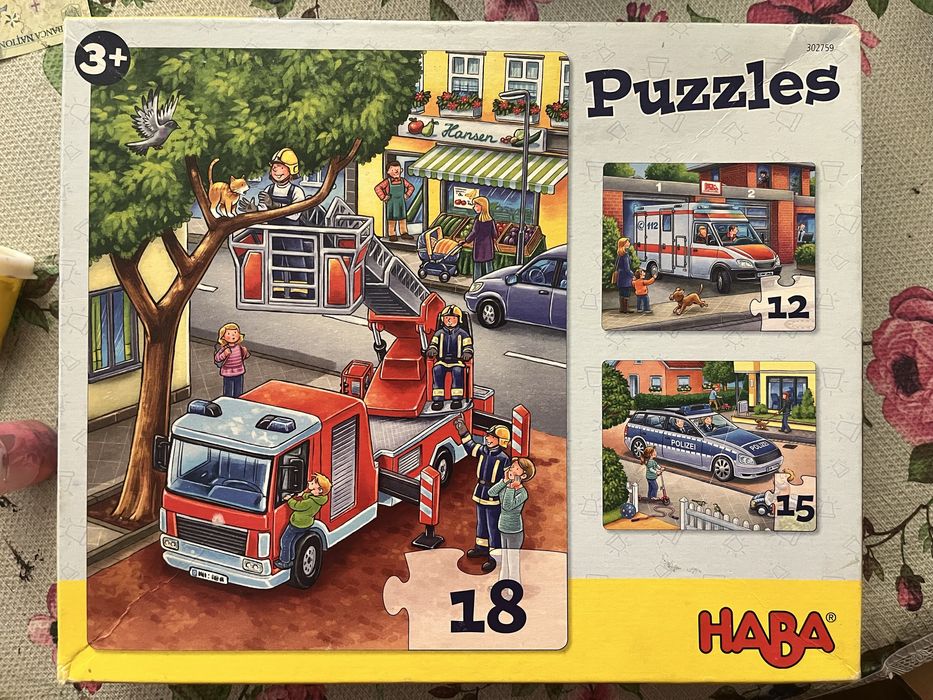 Puzzleuri Haba si Ravensburg 3-6 ani