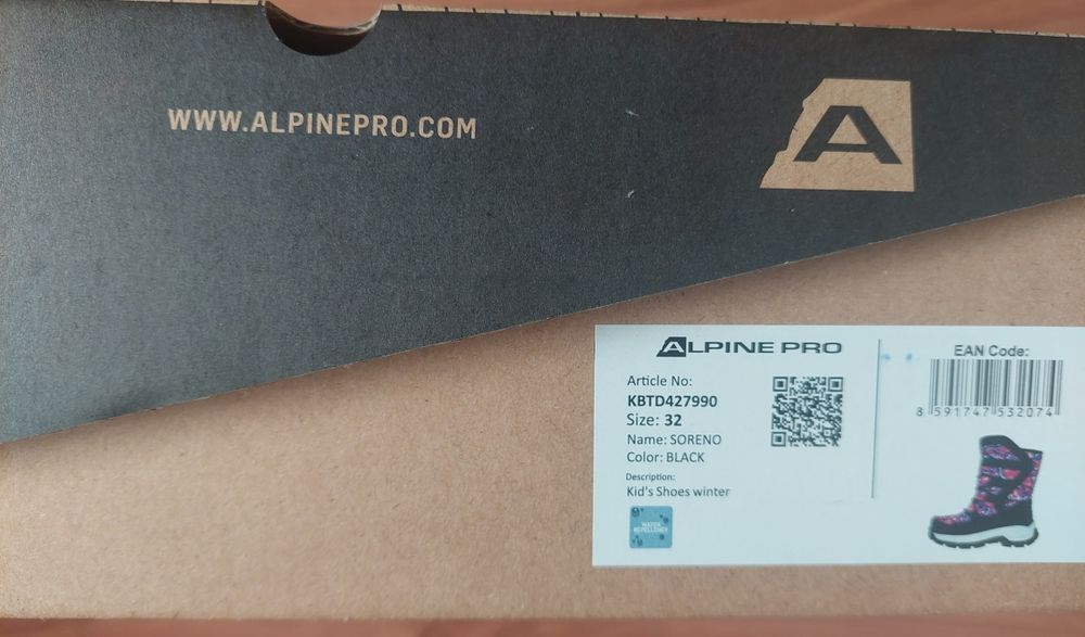 Детски апрески ALPINE PRO Soreno,32 номер