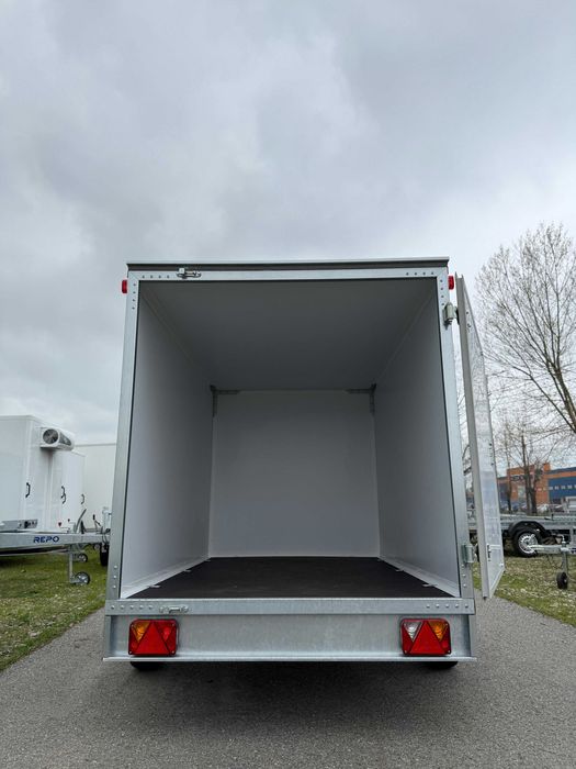 Remorca Furgon 2515/15/15 750 kg,RAR si nr rosu Gratuit,premium