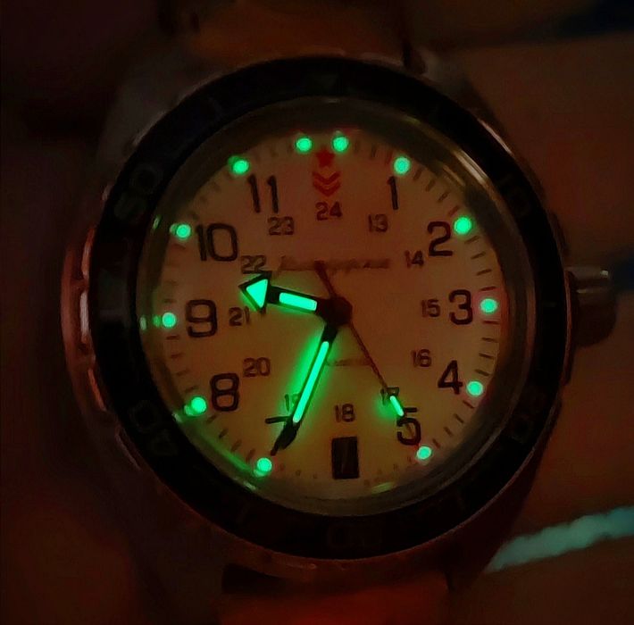 Командирские Часы.Спец Заказ.2 формата времени