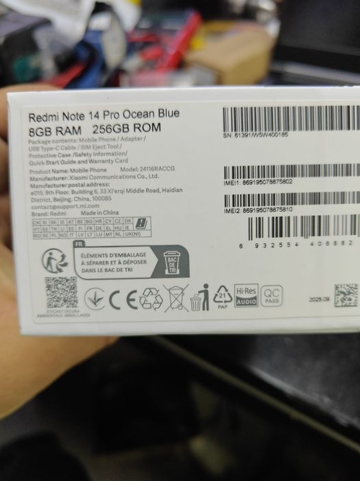 Redmi note 14 pro 256GB