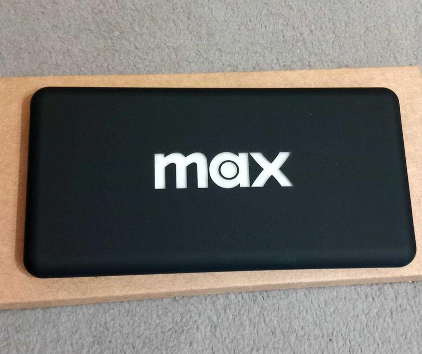 Външна батерия MAX, 8000 mAh, Черен