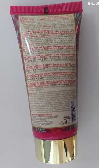 Крем для волос care cream for coloured hair. Super siberica