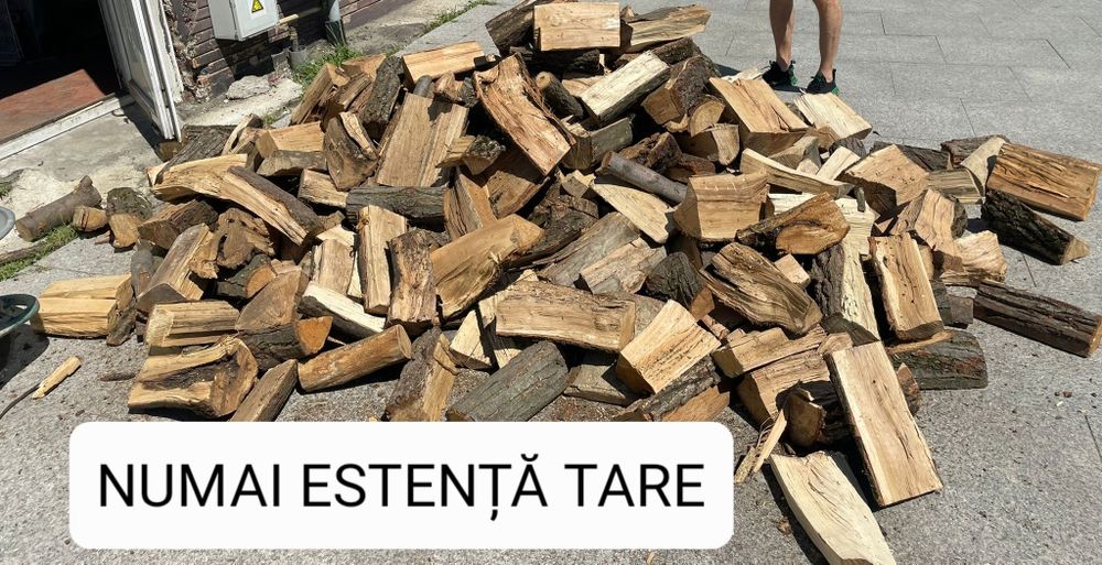Vând Lemne de foc NUMAI ESTENȚĂ TARE