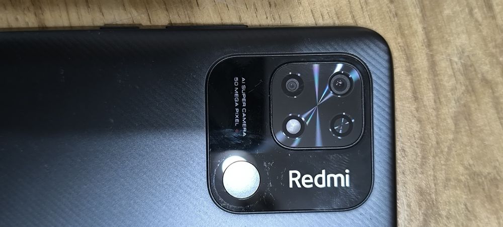 Xiaomi Redmi 10C 4gb+3gb ram, 128gb rom, черен