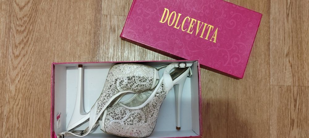 Босоножки свадебные 38р