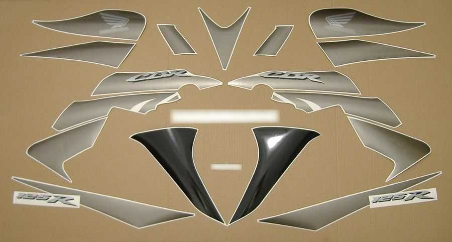 Стикери Honda CBR 125R 2004г-2014г лепенки хонда цбр 125 2007г-2010г