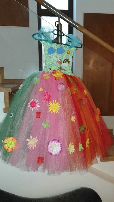Rochita TUTU Anotimpuri Toamna Luna Noiembrie serbare carnaval