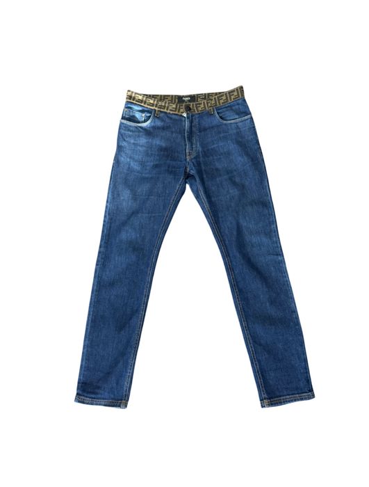 Оригинальные джинсы fendi