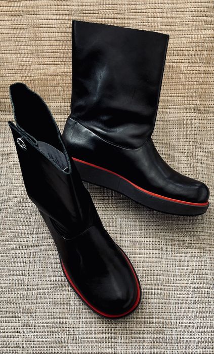 Модна къща Jil Sander култови кожени ботуши