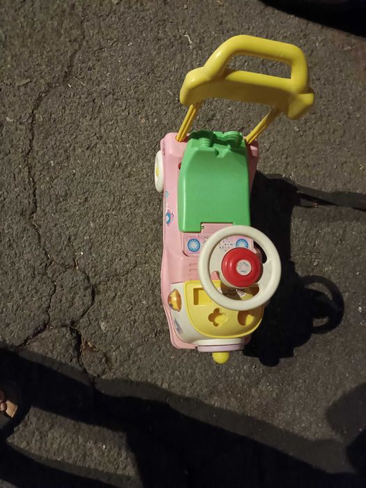 Black friday,Детски мотор/количка за бутане , скутер с светещи гуми