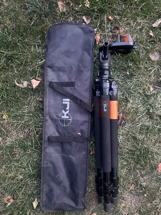 KIT TREPIED vanatoare  KJI K700 Aluminum + Suport Reaper Hellbound