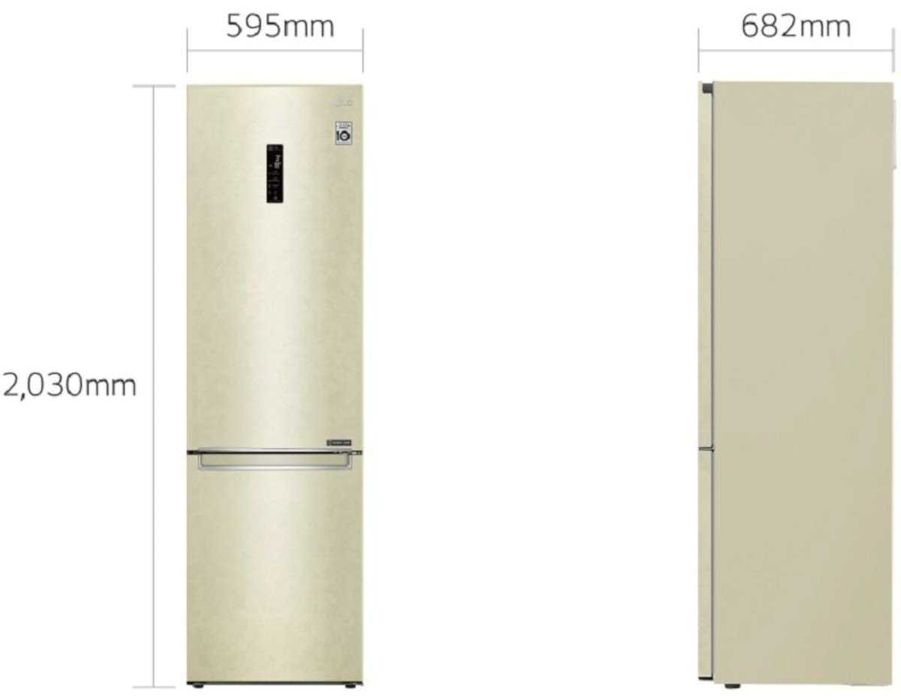 холодильник LG nofrost DoorCooling Multi Air Flow доставка бесплатно