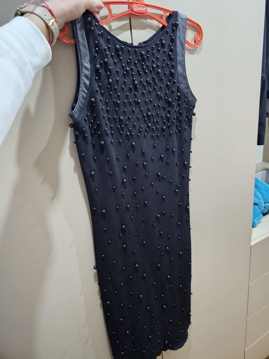 Дамска черна рокля