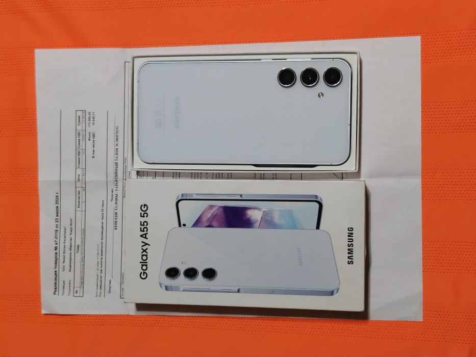 Samsung A55 256 gb Ram 8 5G EAC