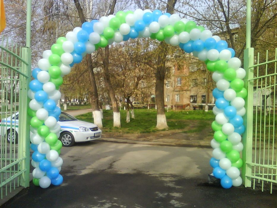 Оформление шарами