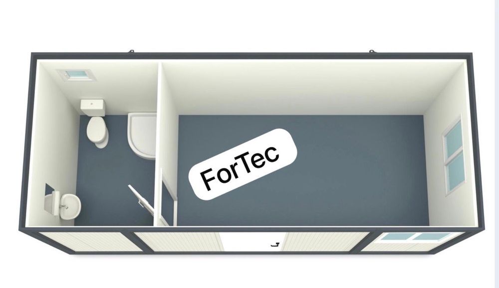 Vand containere modulare standarde echipate complet gata de utilizare