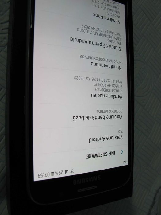 Samsung s6 , 32g , reconditionat , baterie noua ,android 13