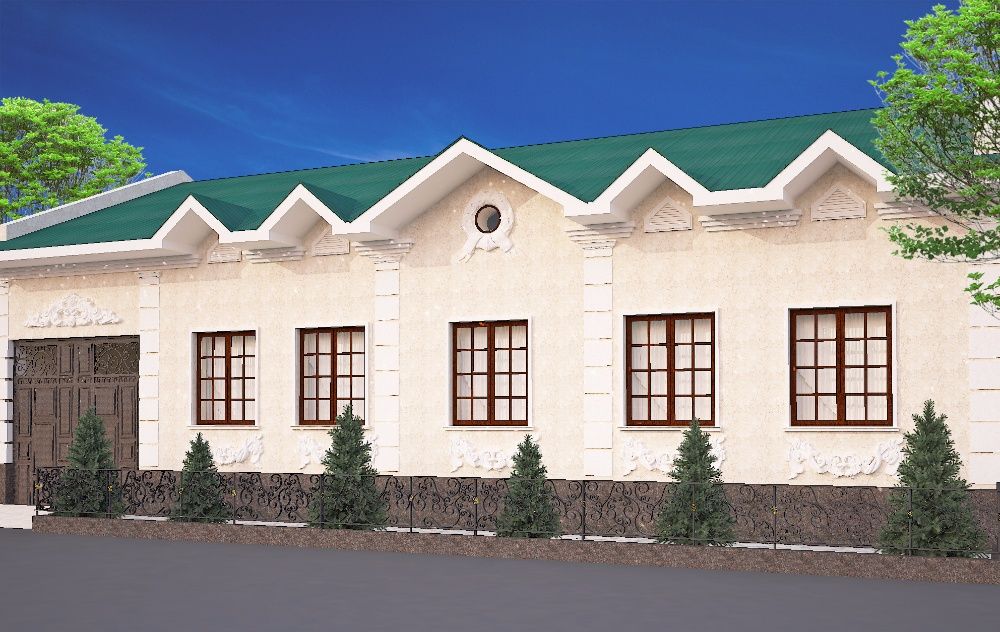 Архитектурное проектирование жилих домов.