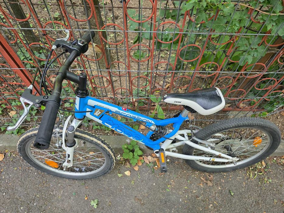 Bicicletă copii Cross Scorpion 20" – Full Suspension, Schimbătoare Shimano