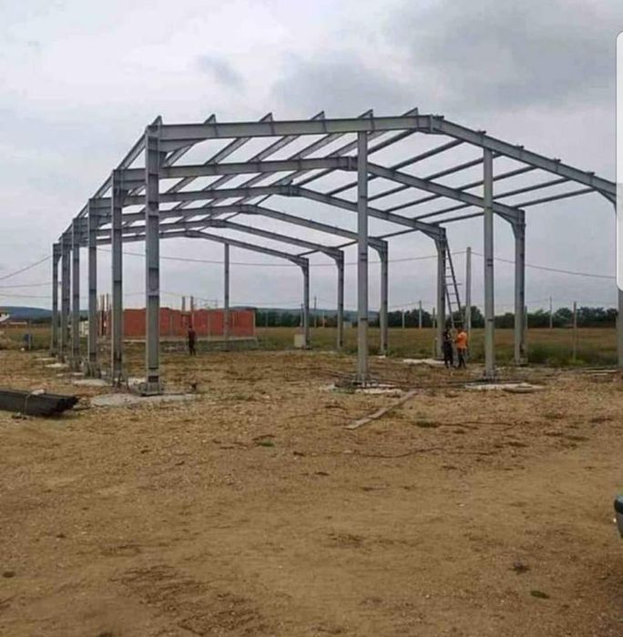 Vand hale metalice demontabile pe Șuruburi prindere mecanica