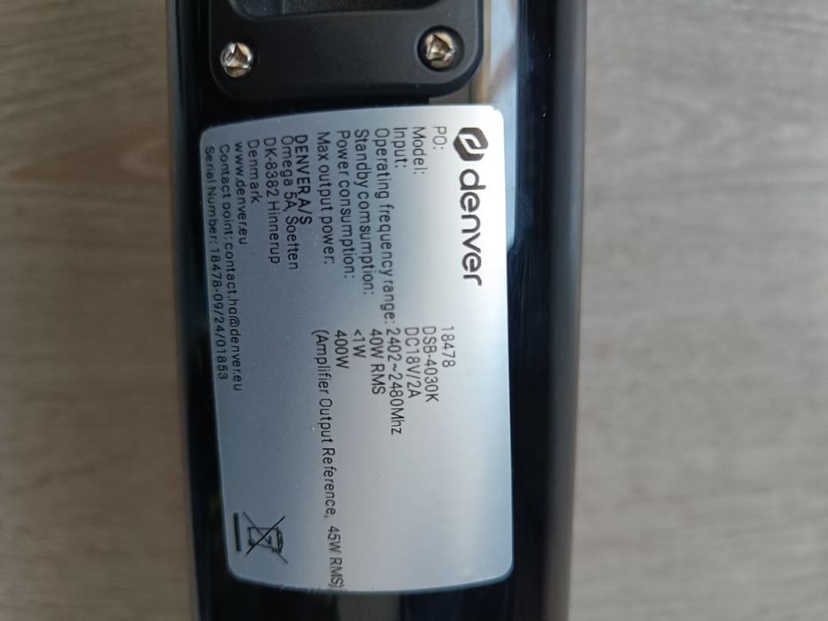 Soundbar Denver DSB 4030