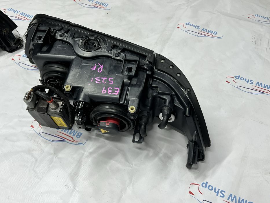 Передние фары от bmw e39, бмв е39 рестайлинг