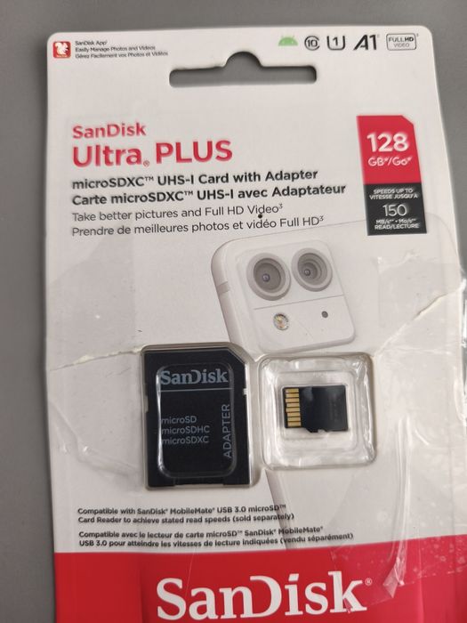 Card de memorie MicroSD 128 GB
