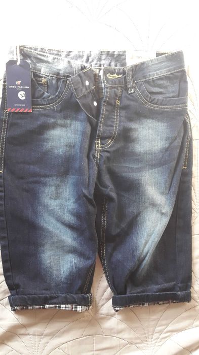 Дънки - къси, нови