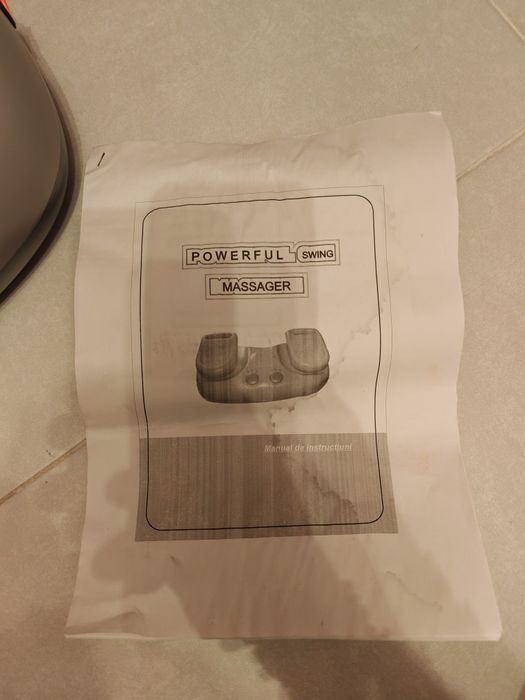 Aparat de masaj nou (picioare și mâini)