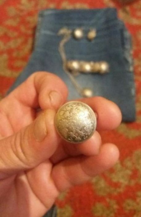 Комплект серебро 19 века