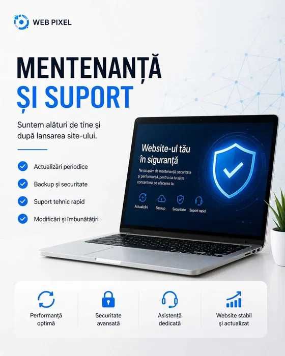 Creare Site Web & Magazin Online Profesional | Website de Prezentare