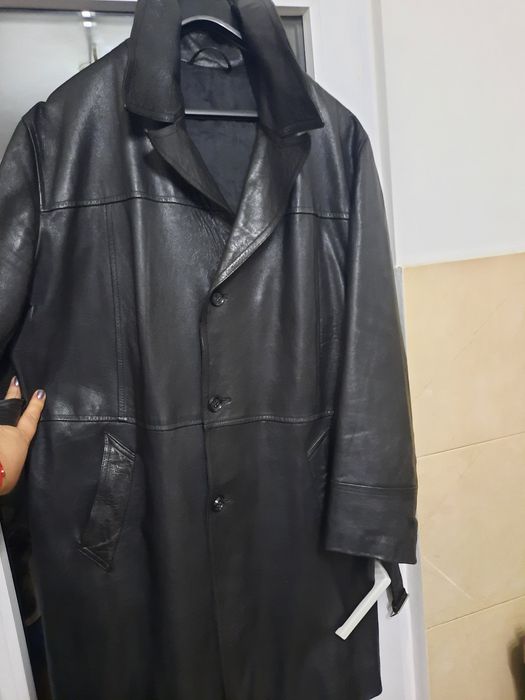 Jacheta barbati, piele naturala XXL