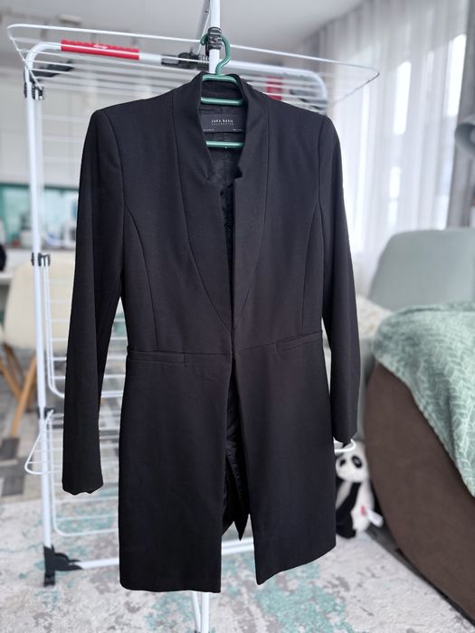 rochita si palton subtire, outfit elegant Dama, marimea XS / S