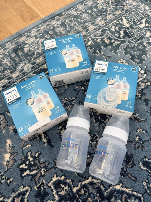 Biberoane Philips Avent Anti-Colic 125ml si 260ml