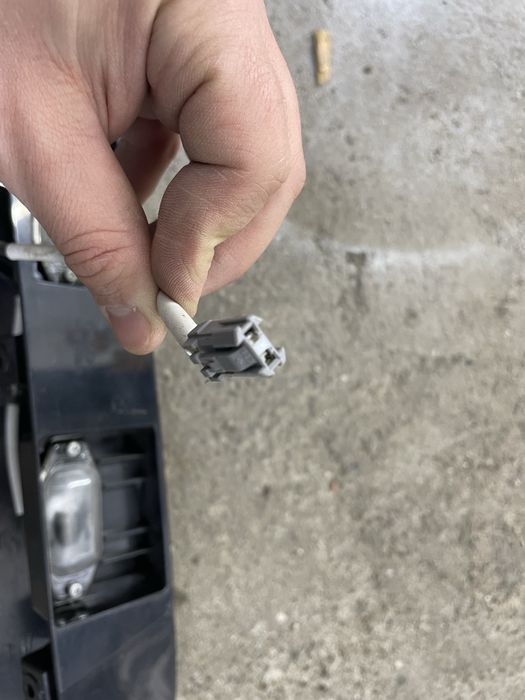 Подсветка номера