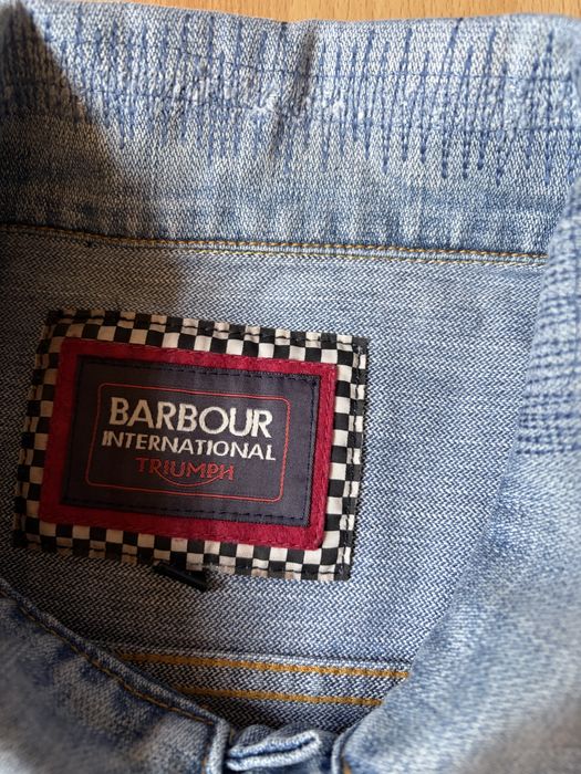 Vesta blugi Barbour,deosebita,noua,XXL