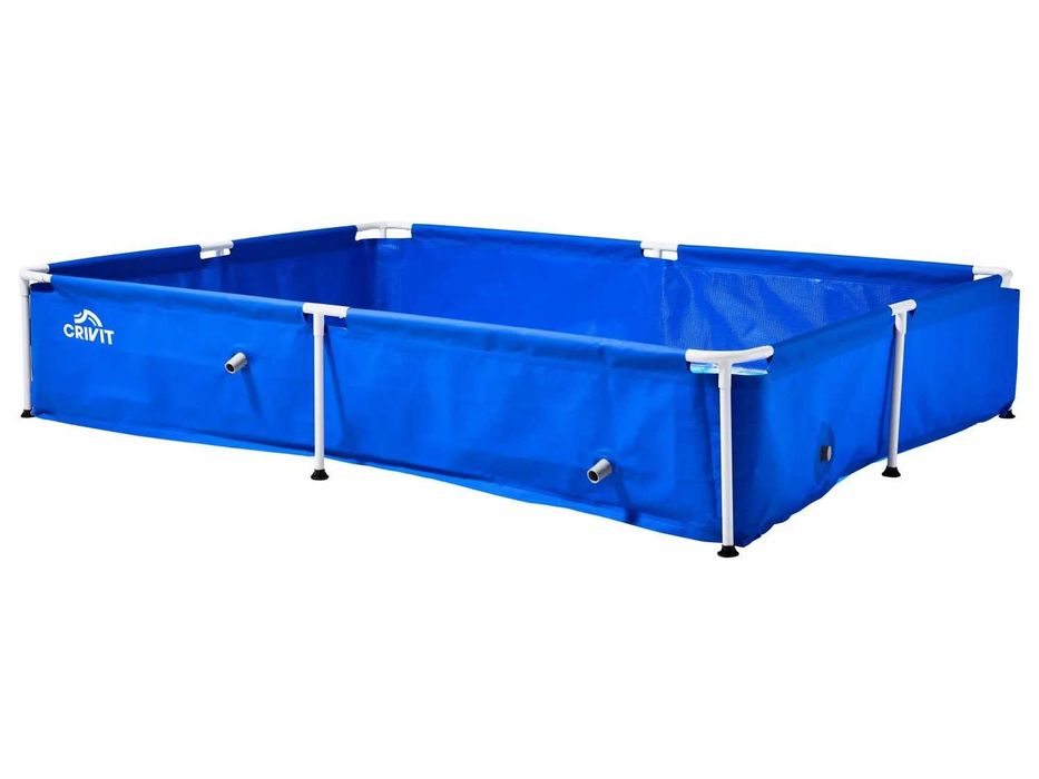 Piscina cu structura metalica Crivit L 228 x l 159 x Î 42 cm