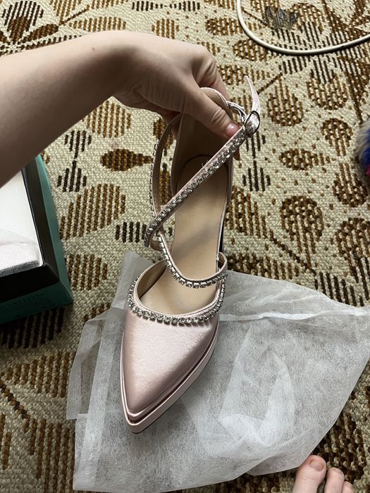 Каблук розовый цвет