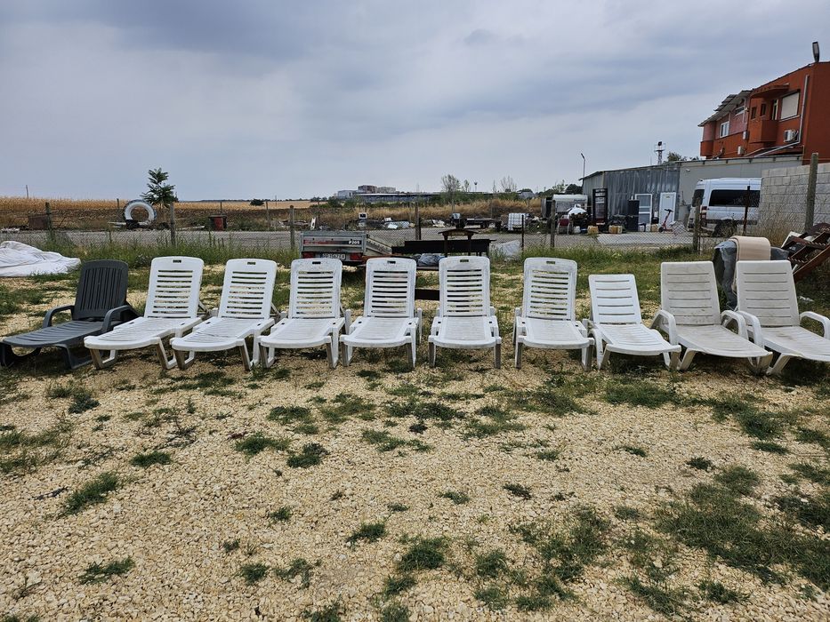 Шезлонги за басейн, плаж, градина