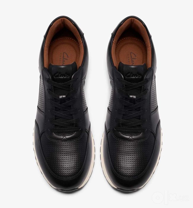 Мужские кожаные кроссовки Clarks Radwell Tie EU 42 оригинал