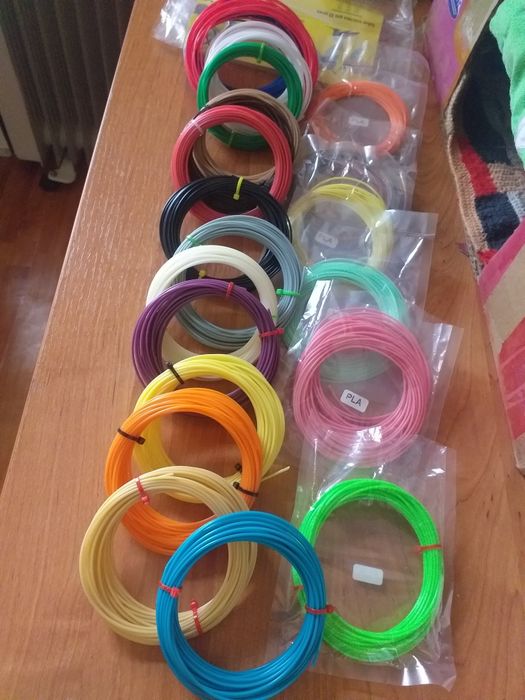 большой набор пластика для 3D ручек