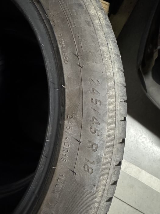 Vand cauciucuri de vara michelin 245/45/18